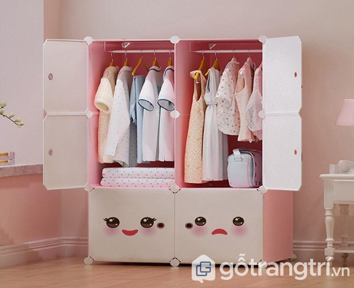 tủ đựng quần áo mini