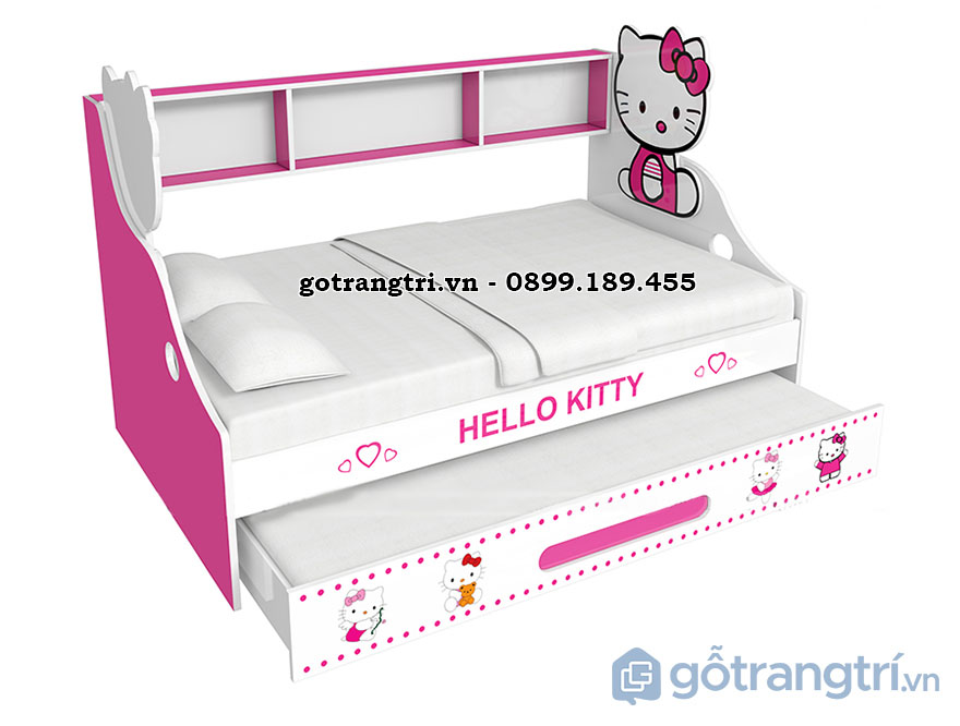 Giường Hello Kitty - Món quà tuyệt vời cho thiên thần nhỏ