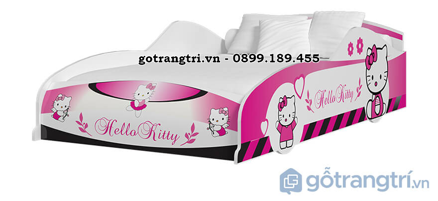 Chất liệu phổ biến của giường Hello Kitty